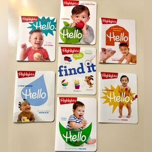 HIGHLIGHTS COMBO of 7 Hello Board Books Set